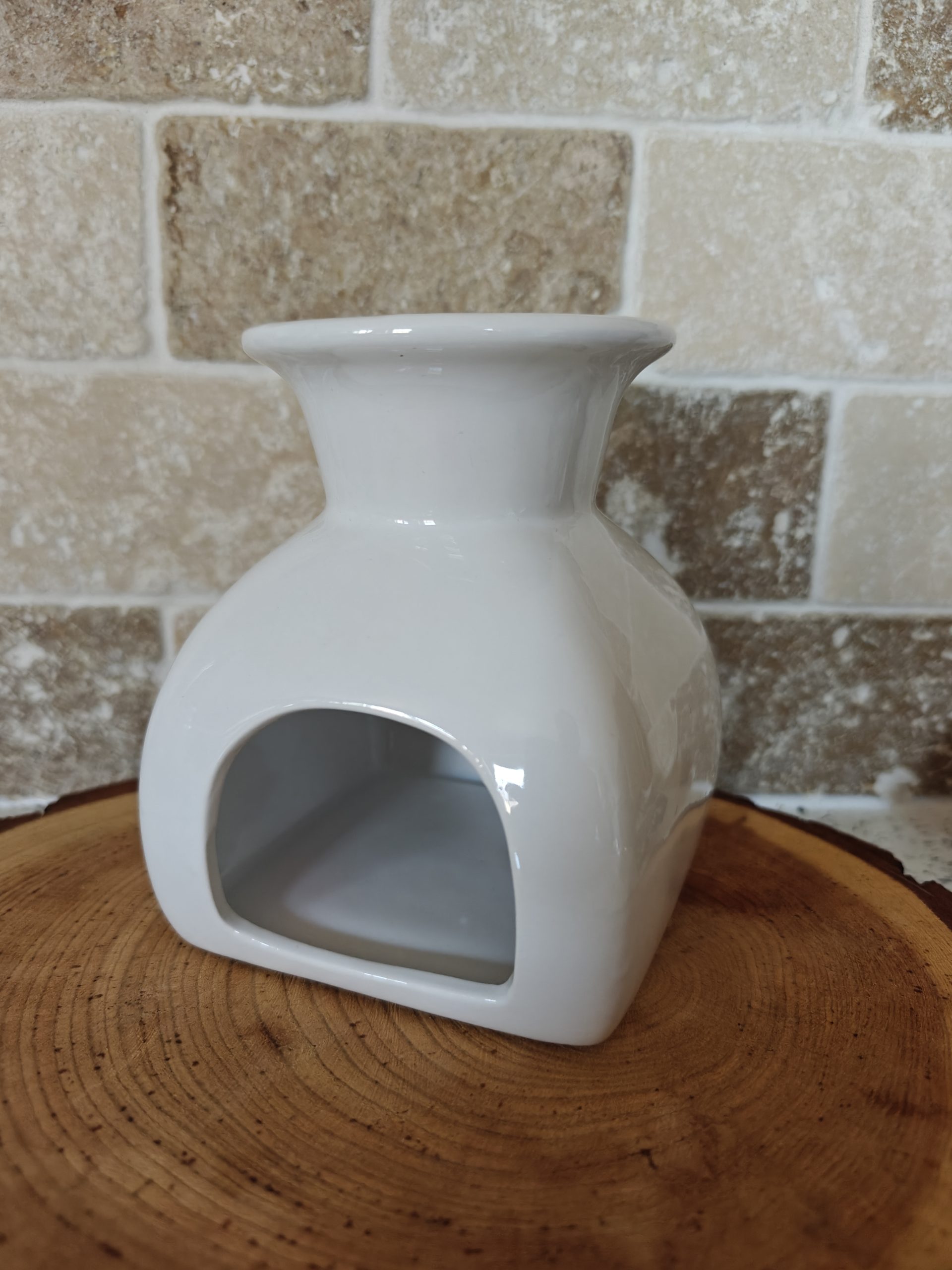 White Oven-Dome Wax Melt Burner & Add your own 3 Wax Melt Bars - Image 3