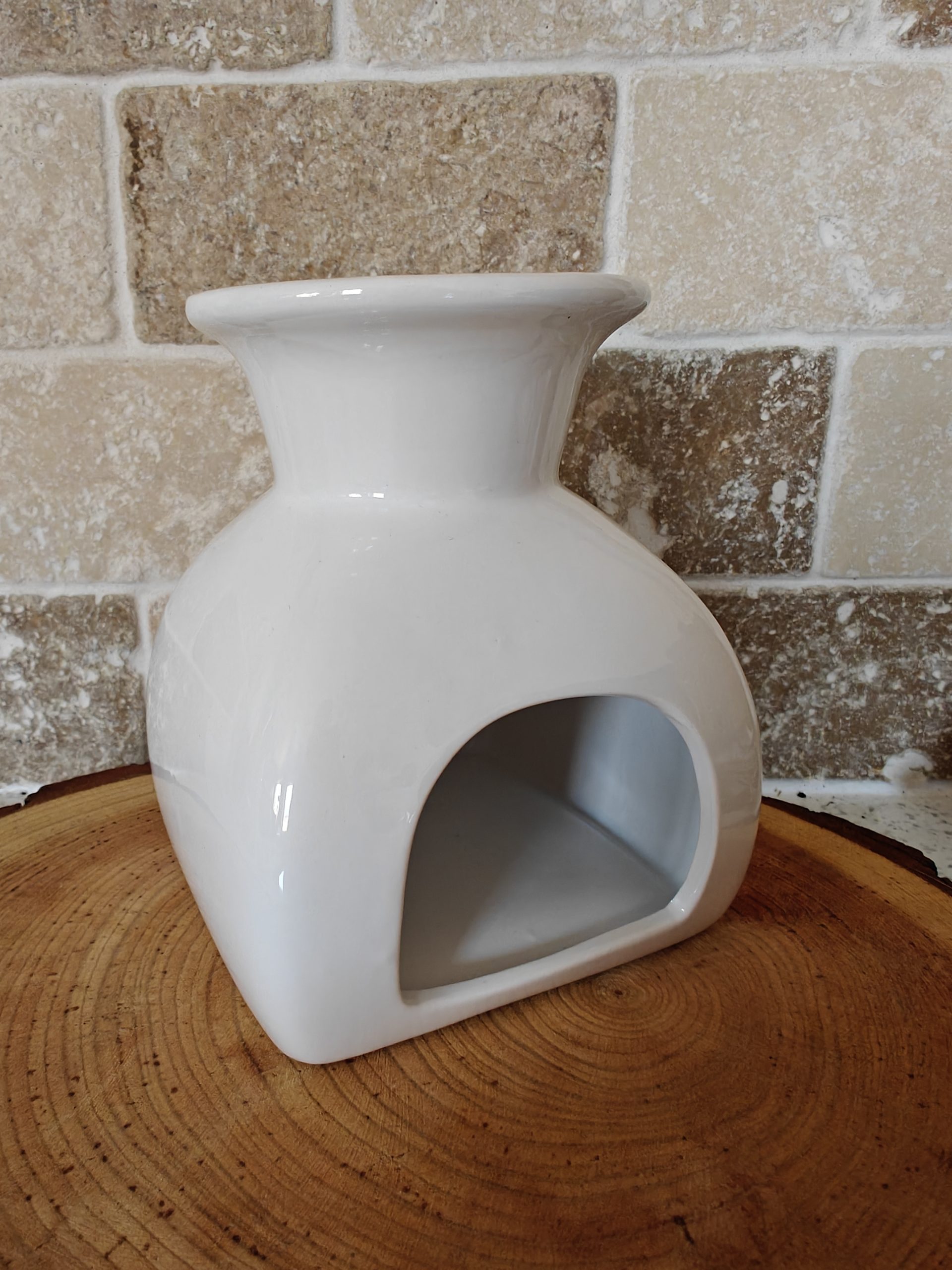 White Oven-Dome Wax Melt Burner & Add your own 3 Wax Melt Bars - Image 4